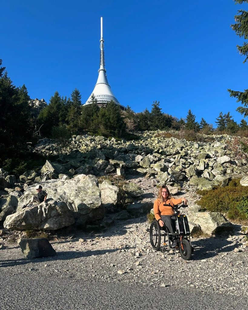 Katka Sasáková, triride přídavný pohon.